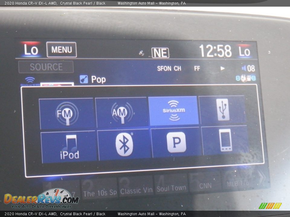 2020 Honda CR-V EX-L AWD Crystal Black Pearl / Black Photo #22