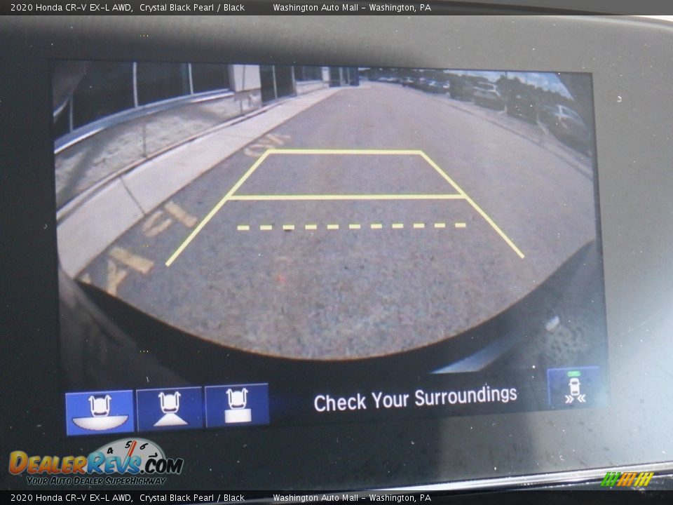 2020 Honda CR-V EX-L AWD Crystal Black Pearl / Black Photo #23