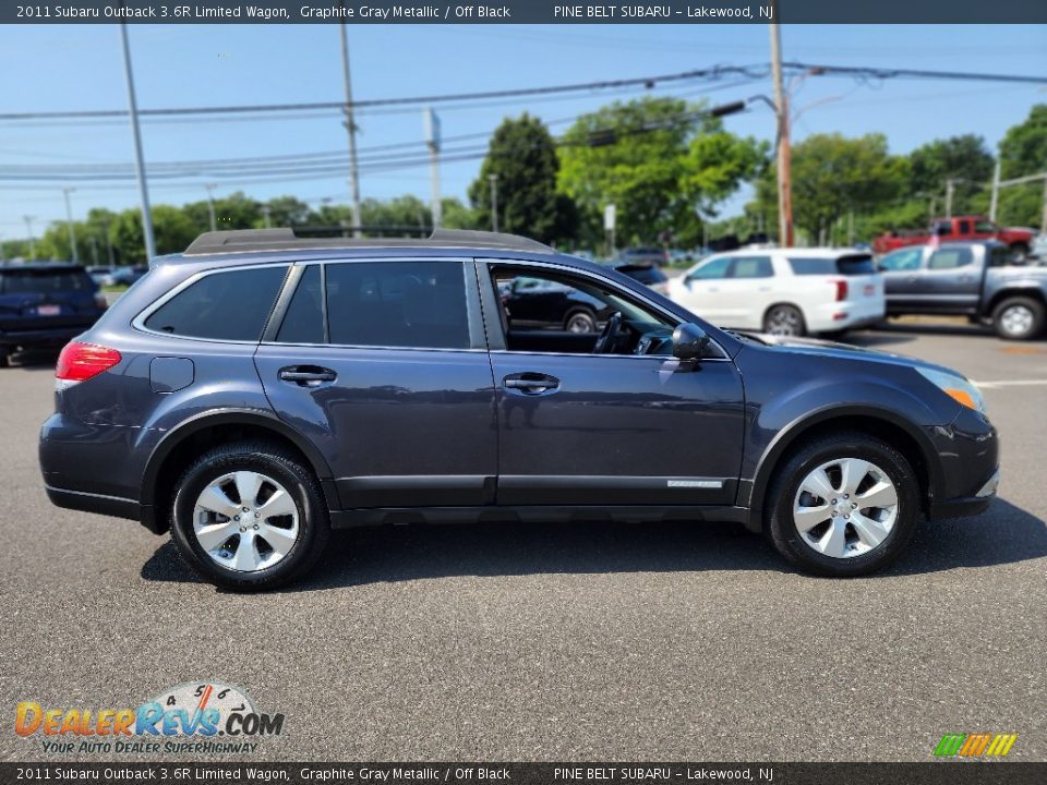 Graphite Gray Metallic 2011 Subaru Outback 3.6R Limited Wagon Photo #16