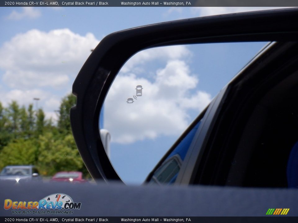 2020 Honda CR-V EX-L AWD Crystal Black Pearl / Black Photo #28