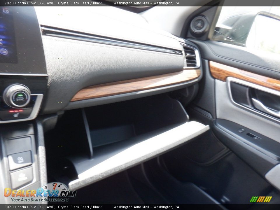 2020 Honda CR-V EX-L AWD Crystal Black Pearl / Black Photo #30