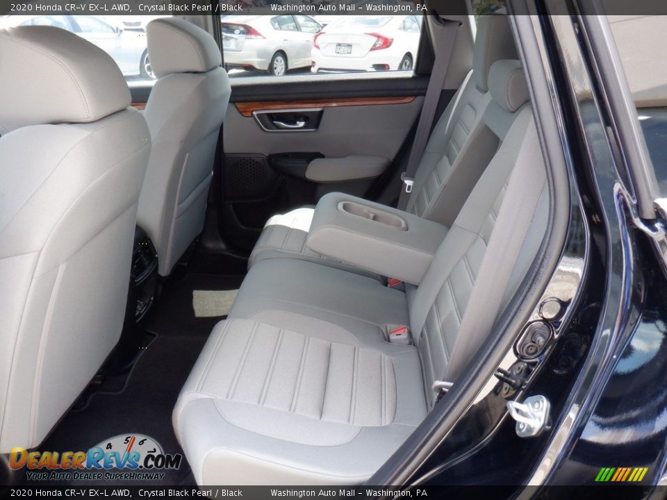 2020 Honda CR-V EX-L AWD Crystal Black Pearl / Black Photo #31