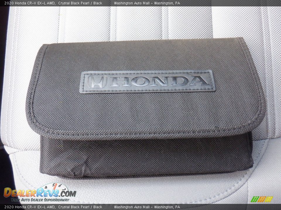 2020 Honda CR-V EX-L AWD Crystal Black Pearl / Black Photo #33