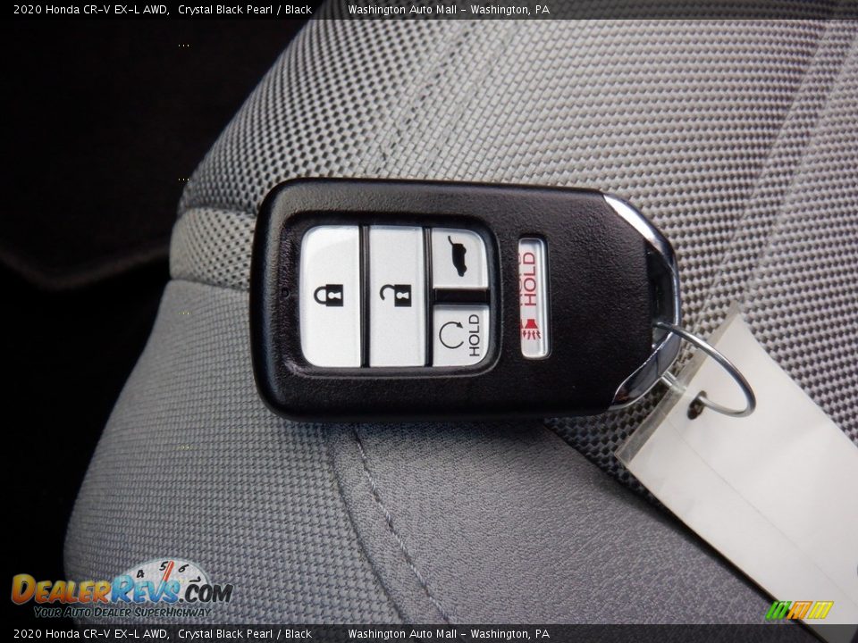 2020 Honda CR-V EX-L AWD Crystal Black Pearl / Black Photo #34