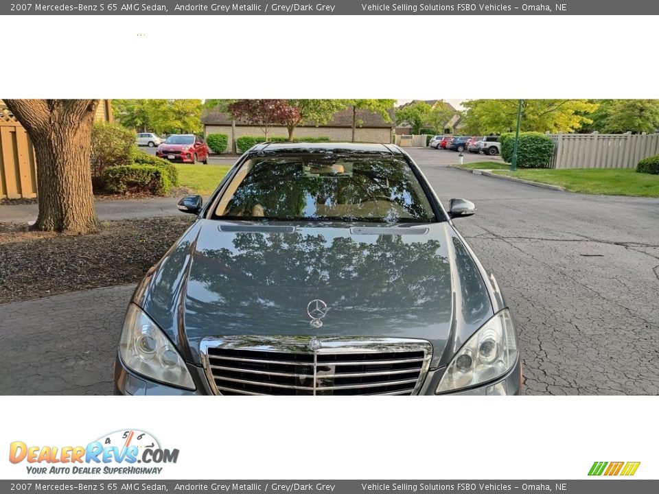 2007 Mercedes-Benz S 65 AMG Sedan Andorite Grey Metallic / Grey/Dark Grey Photo #12