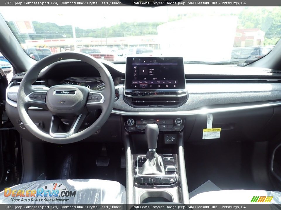 Dashboard of 2023 Jeep Compass Sport 4x4 Photo #13