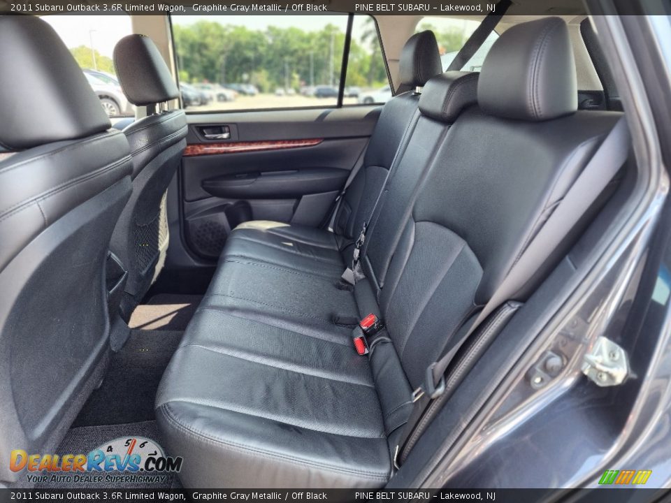 Rear Seat of 2011 Subaru Outback 3.6R Limited Wagon Photo #31