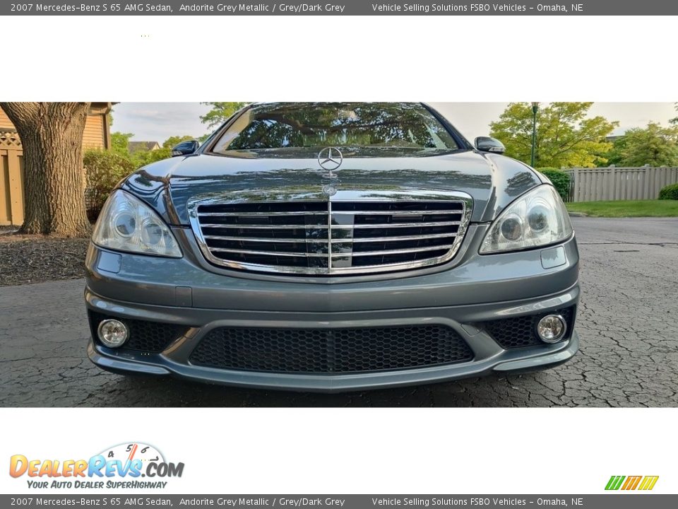 2007 Mercedes-Benz S 65 AMG Sedan Andorite Grey Metallic / Grey/Dark Grey Photo #15