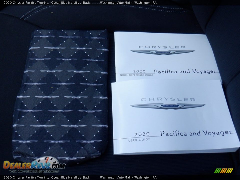 2020 Chrysler Pacifica Touring Ocean Blue Metallic / Black Photo #25