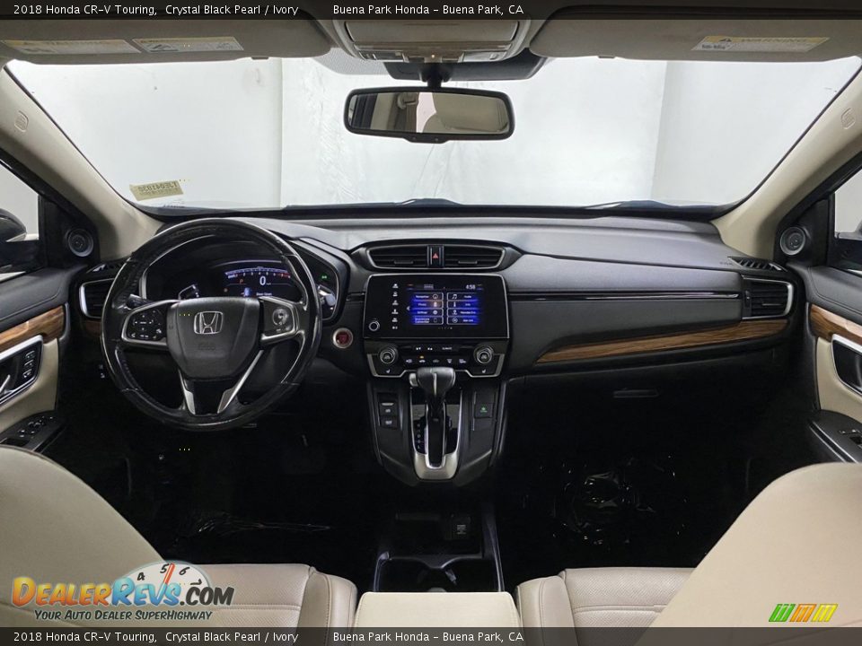 Dashboard of 2018 Honda CR-V Touring Photo #15