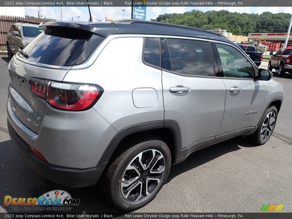 2023 Jeep Compass Limited 4x4 Billet Silver Metallic / Black Photo #6