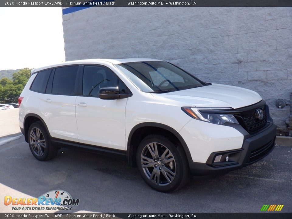 Front 3/4 View of 2020 Honda Passport EX-L AWD Photo #1