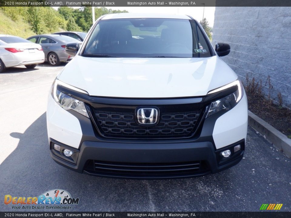 2020 Honda Passport EX-L AWD Platinum White Pearl / Black Photo #2