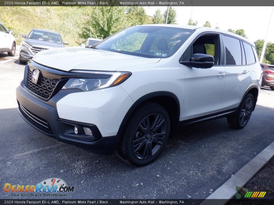 2020 Honda Passport EX-L AWD Platinum White Pearl / Black Photo #3