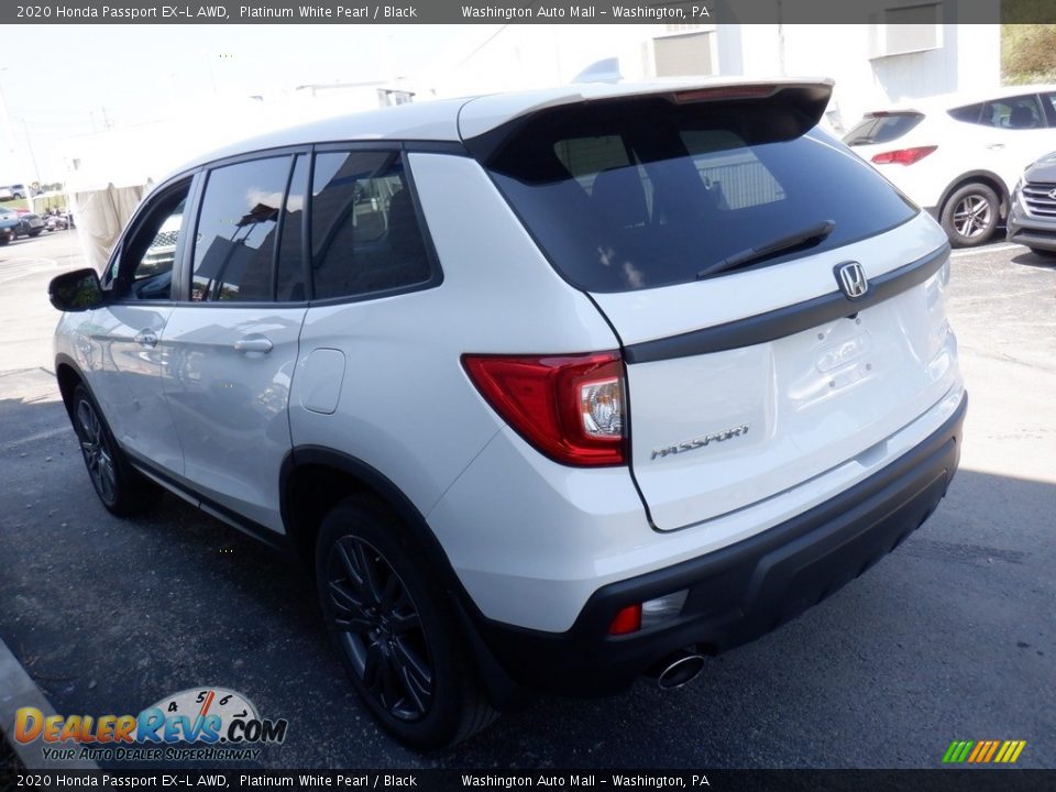 2020 Honda Passport EX-L AWD Platinum White Pearl / Black Photo #4