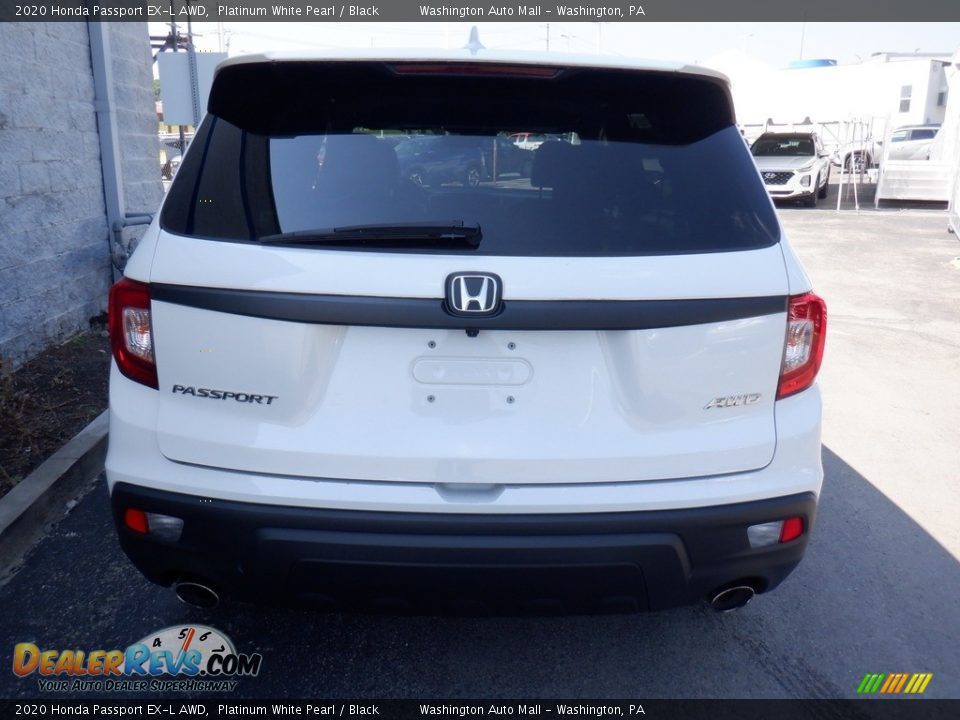 2020 Honda Passport EX-L AWD Platinum White Pearl / Black Photo #5