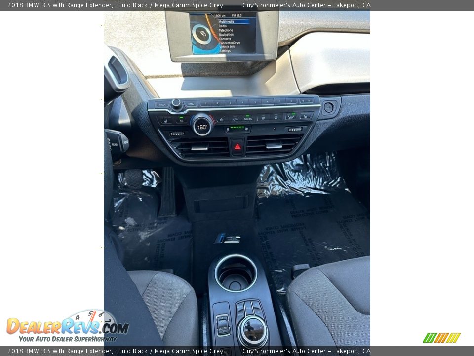2018 BMW i3 S with Range Extender Fluid Black / Mega Carum Spice Grey Photo #9