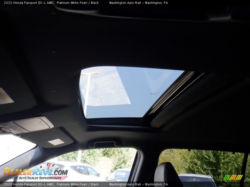 2020 Honda Passport EX-L AWD Platinum White Pearl / Black Photo #8