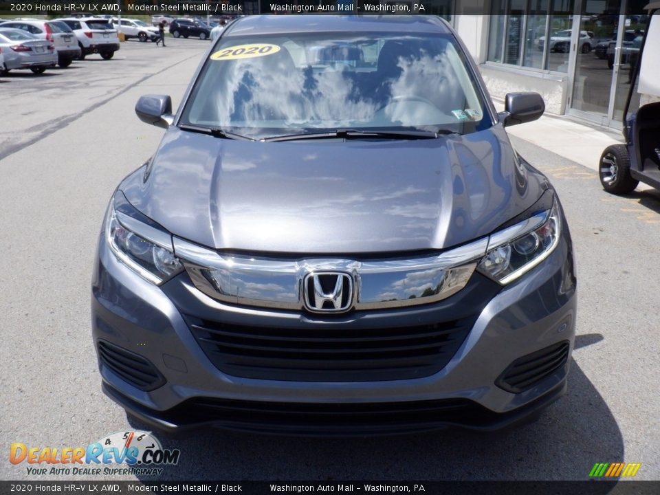 2020 Honda HR-V LX AWD Modern Steel Metallic / Black Photo #3