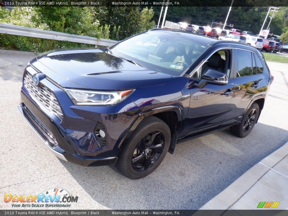 2019 Toyota RAV4 XSE AWD Hybrid Blueprint / Black Photo #6