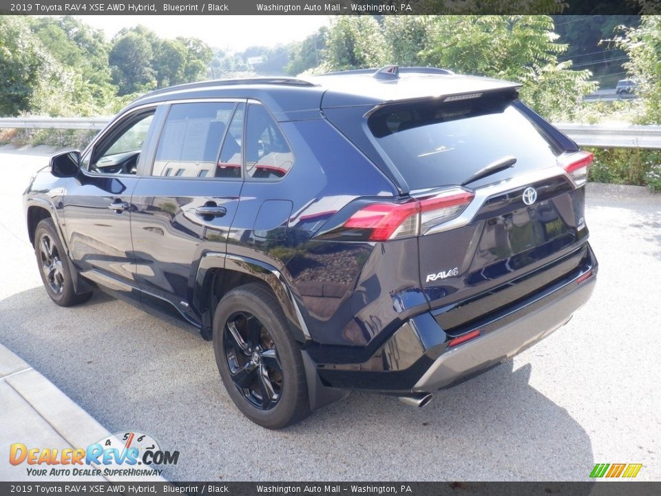 2019 Toyota RAV4 XSE AWD Hybrid Blueprint / Black Photo #7
