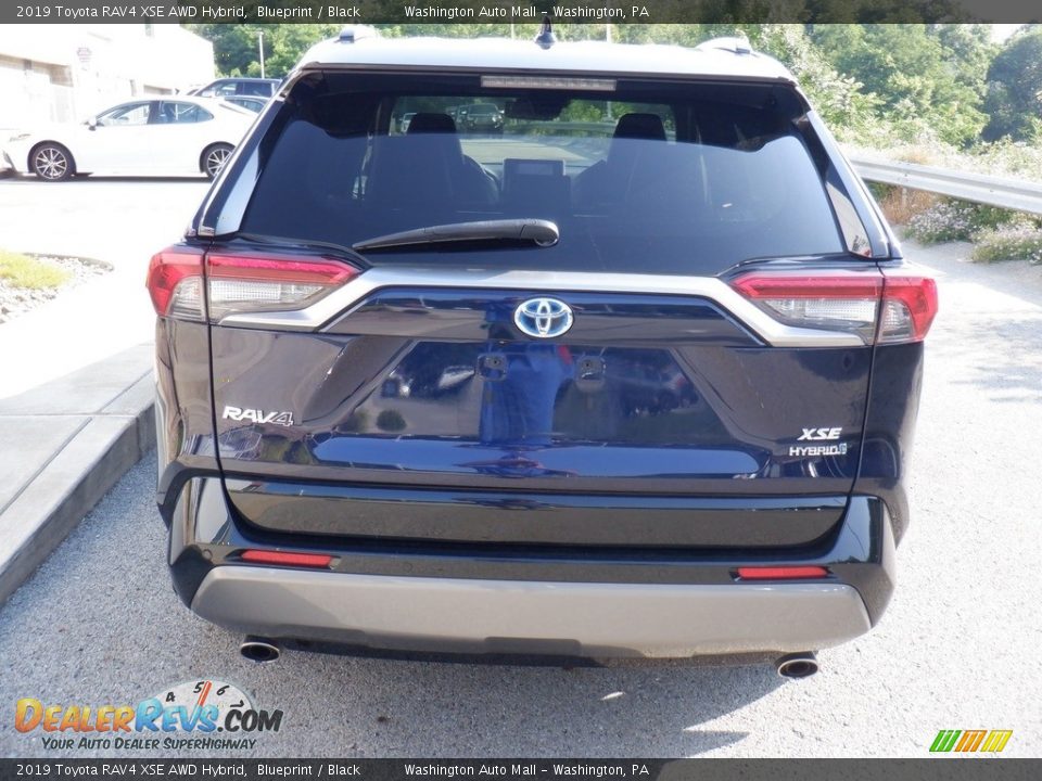 2019 Toyota RAV4 XSE AWD Hybrid Blueprint / Black Photo #8