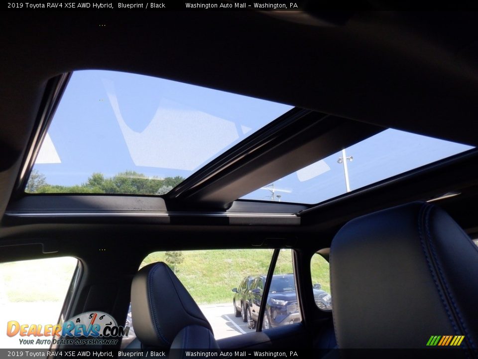 Sunroof of 2019 Toyota RAV4 XSE AWD Hybrid Photo #10