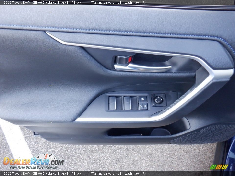 Door Panel of 2019 Toyota RAV4 XSE AWD Hybrid Photo #11
