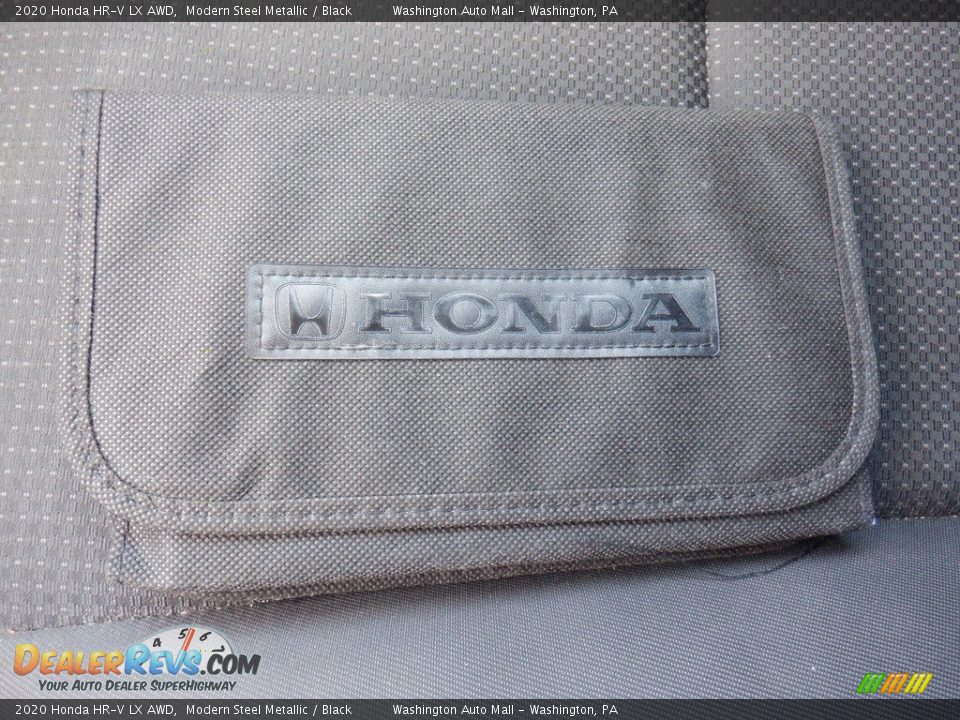 2020 Honda HR-V LX AWD Modern Steel Metallic / Black Photo #25