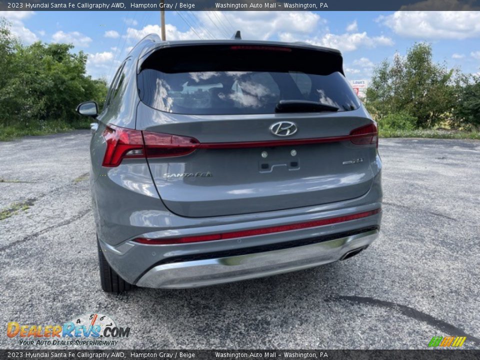 2023 Hyundai Santa Fe Calligraphy AWD Hampton Gray / Beige Photo #2