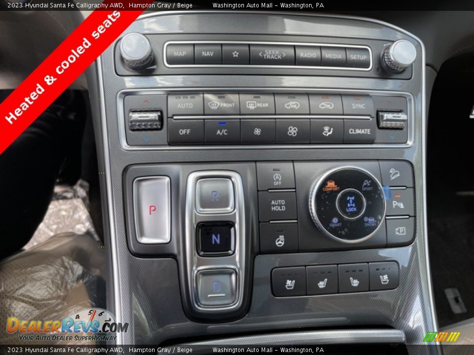 2023 Hyundai Santa Fe Calligraphy AWD Hampton Gray / Beige Photo #10