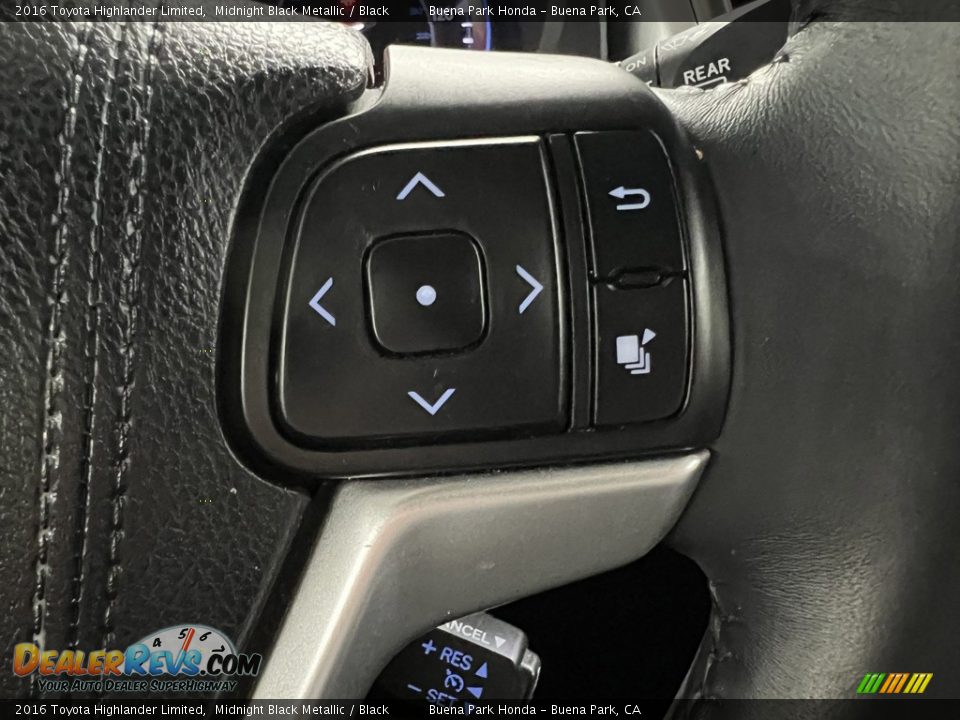 2016 Toyota Highlander Limited Steering Wheel Photo #18