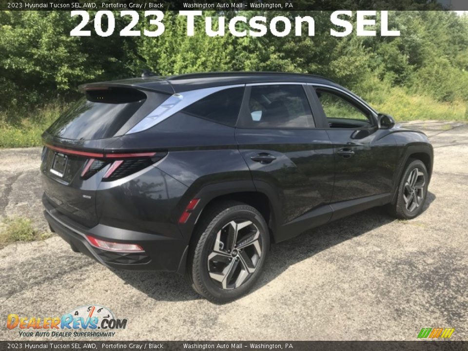 2023 Hyundai Tucson SEL AWD Portofino Gray / Black Photo #2