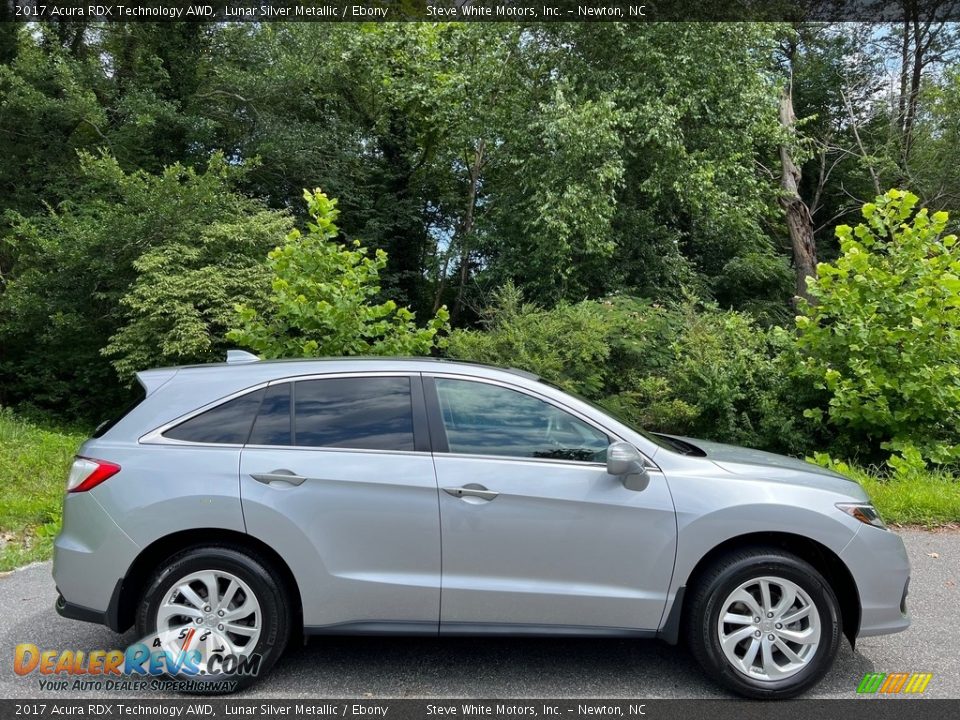 Lunar Silver Metallic 2017 Acura RDX Technology AWD Photo #6