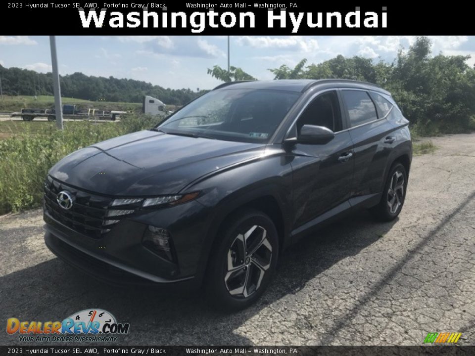 2023 Hyundai Tucson SEL AWD Portofino Gray / Black Photo #1