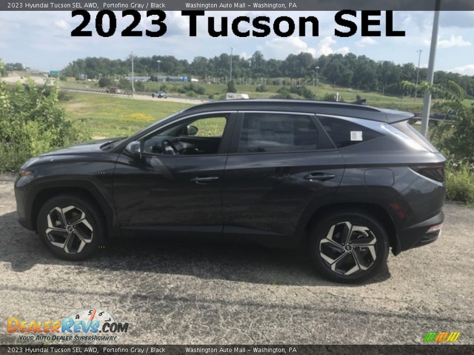 2023 Hyundai Tucson SEL AWD Portofino Gray / Black Photo #2