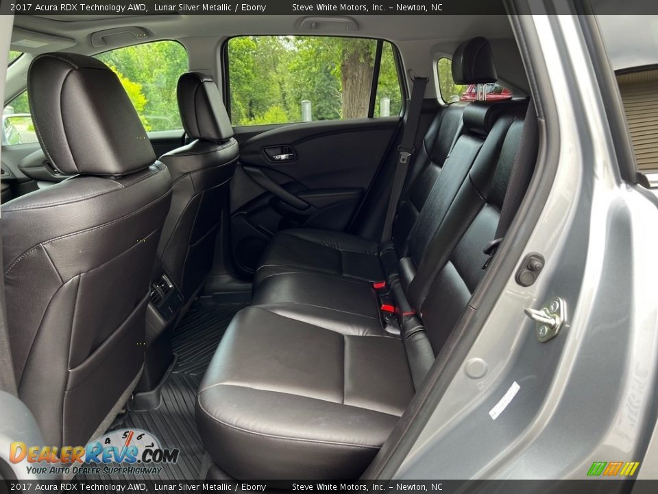 Rear Seat of 2017 Acura RDX Technology AWD Photo #13