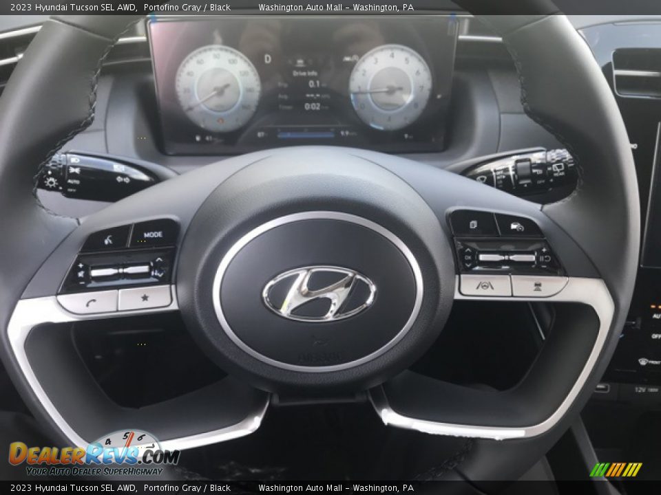 2023 Hyundai Tucson SEL AWD Portofino Gray / Black Photo #8