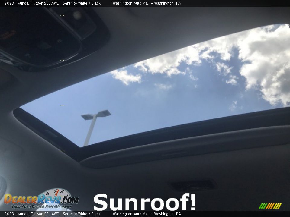 2023 Hyundai Tucson SEL AWD Serenity White / Black Photo #7