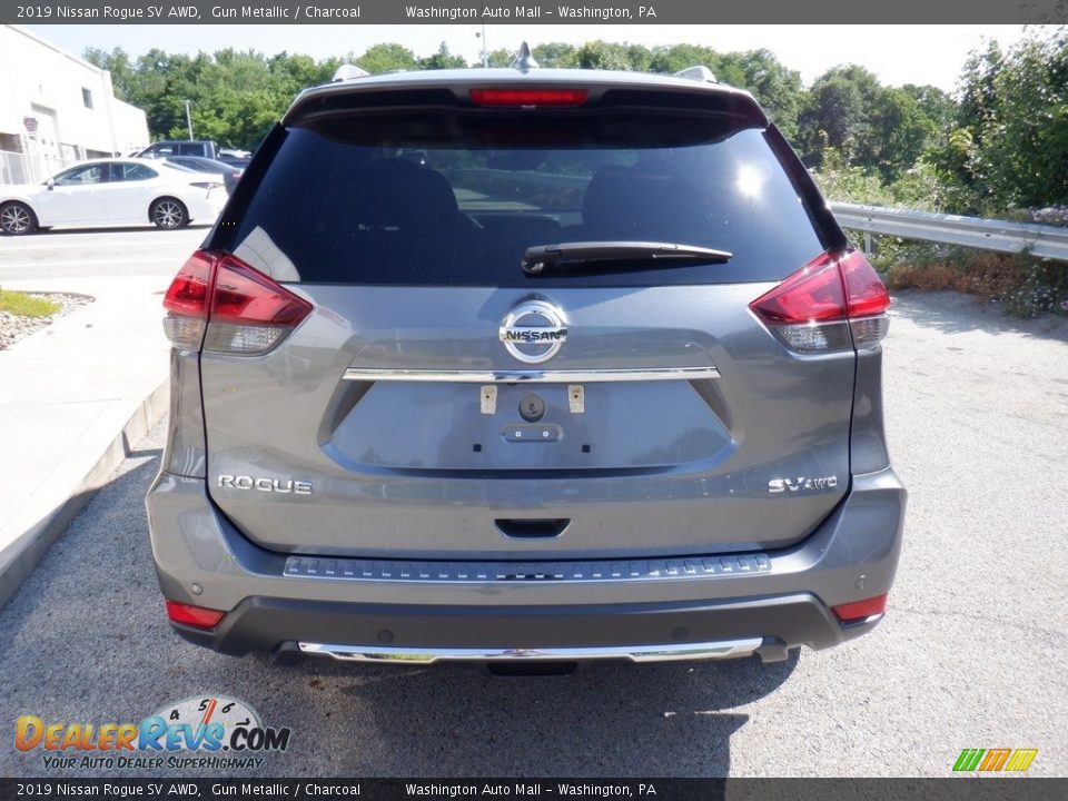 2019 Nissan Rogue SV AWD Gun Metallic / Charcoal Photo #15