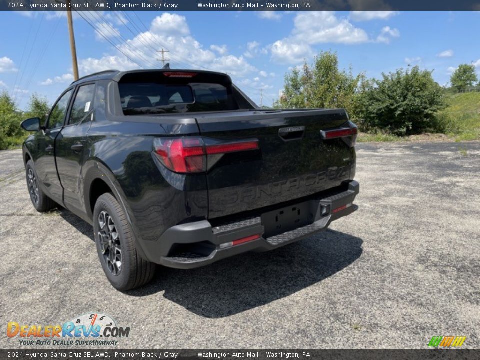 2024 Hyundai Santa Cruz SEL AWD Phantom Black / Gray Photo #2