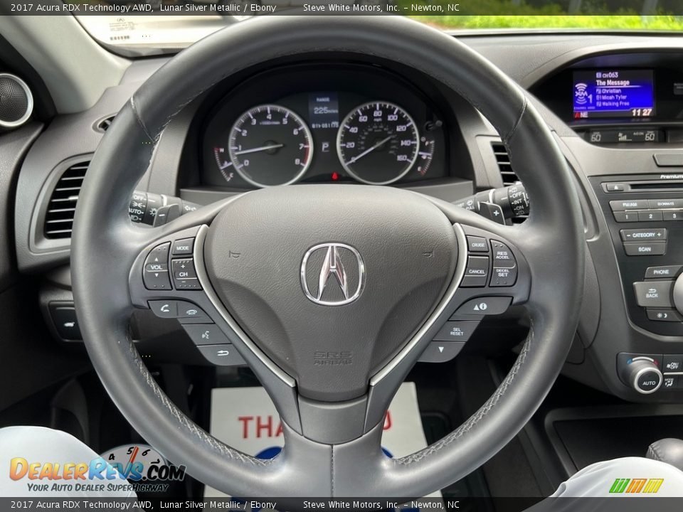 2017 Acura RDX Technology AWD Steering Wheel Photo #18