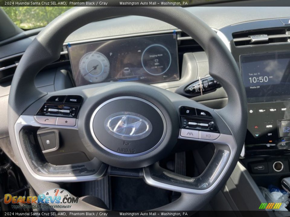 2024 Hyundai Santa Cruz SEL AWD Steering Wheel Photo #4
