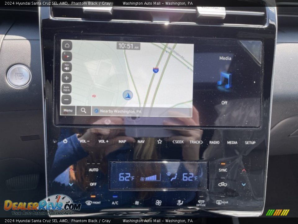 Navigation of 2024 Hyundai Santa Cruz SEL AWD Photo #6