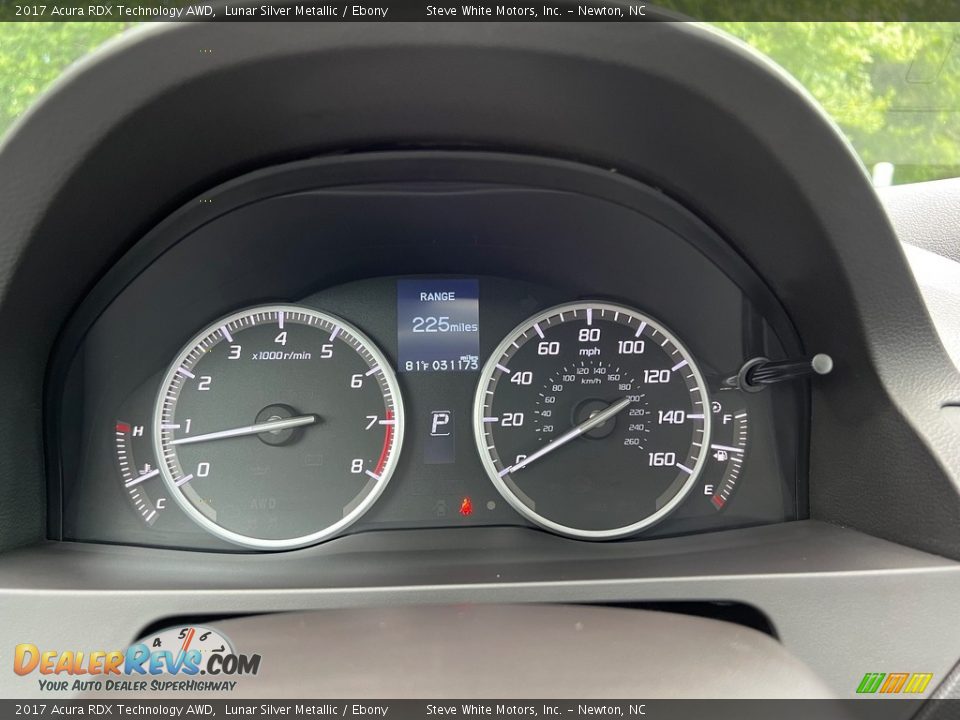 2017 Acura RDX Technology AWD Gauges Photo #19