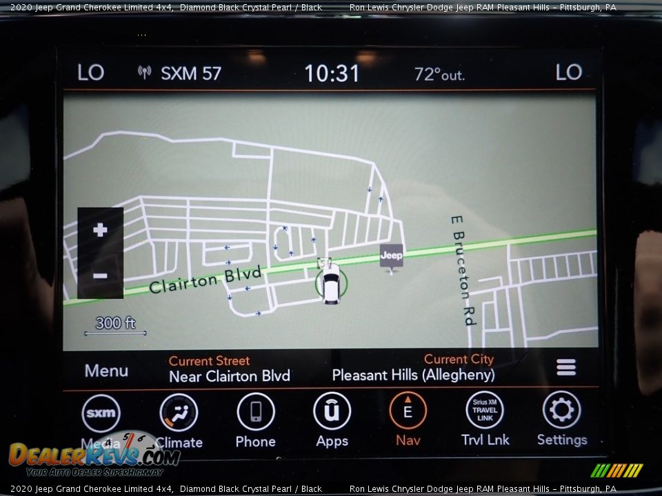 Navigation of 2020 Jeep Grand Cherokee Limited 4x4 Photo #18