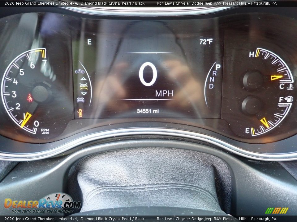 2020 Jeep Grand Cherokee Limited 4x4 Gauges Photo #20