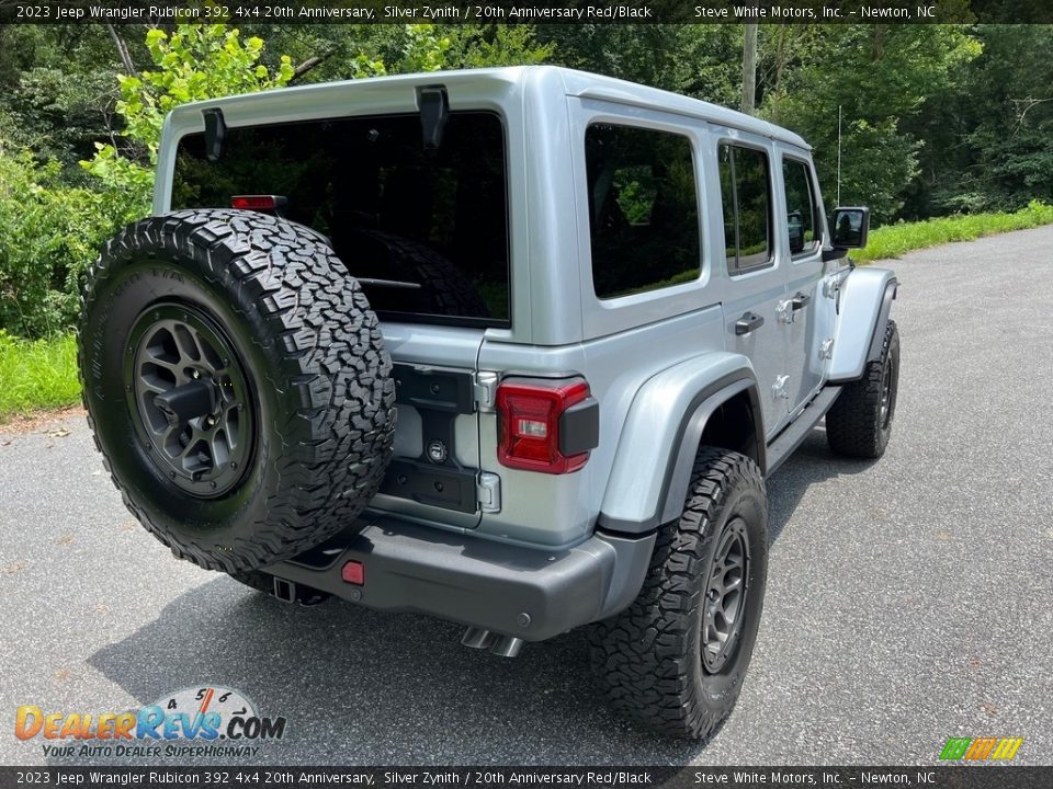 2023 Jeep Wrangler Rubicon 392 4x4 20th Anniversary Silver Zynith / 20th Anniversary Red/Black Photo #7