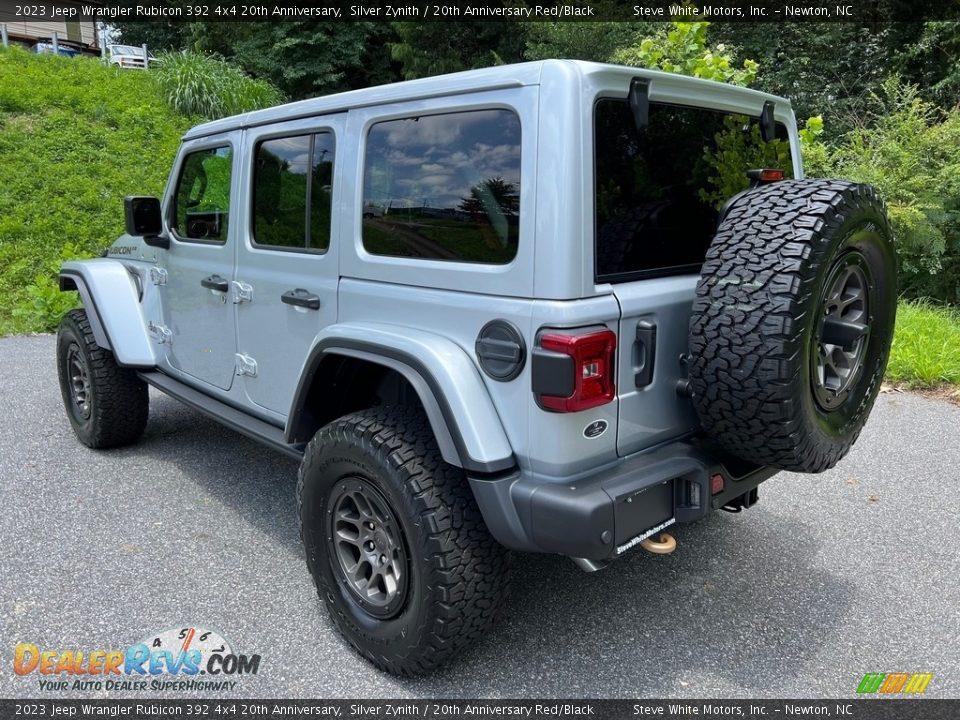 2023 Jeep Wrangler Rubicon 392 4x4 20th Anniversary Silver Zynith / 20th Anniversary Red/Black Photo #9