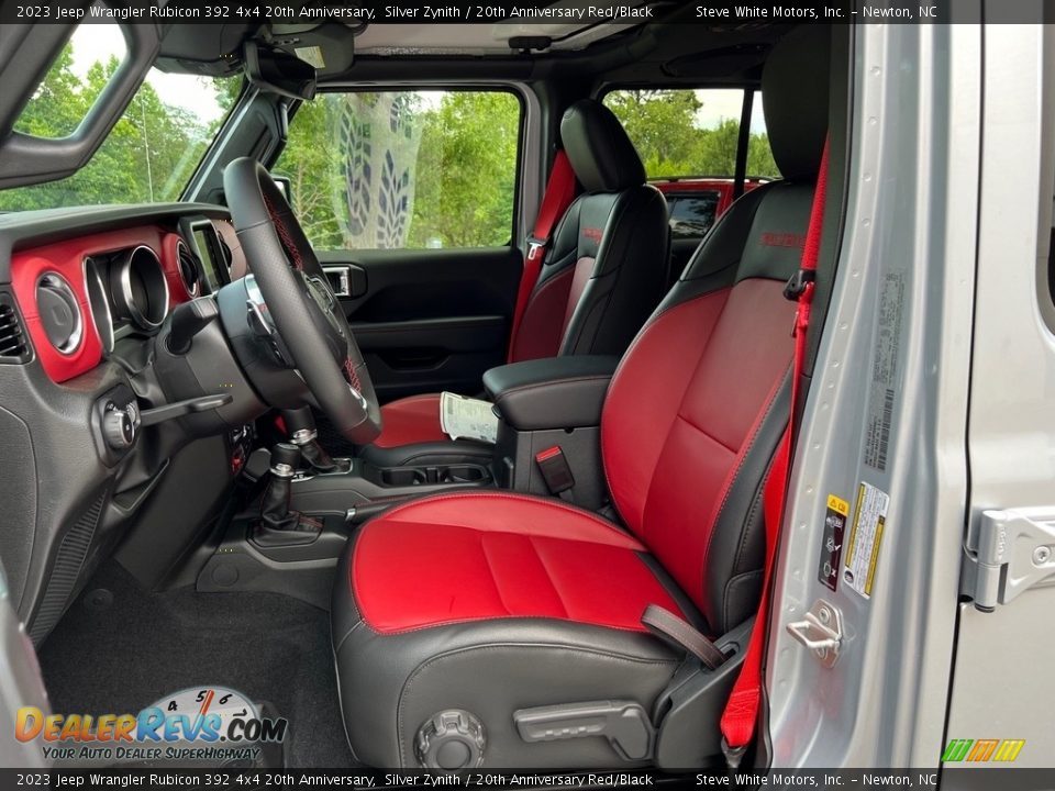 20th Anniversary Red/Black Interior - 2023 Jeep Wrangler Rubicon 392 4x4 20th Anniversary Photo #12